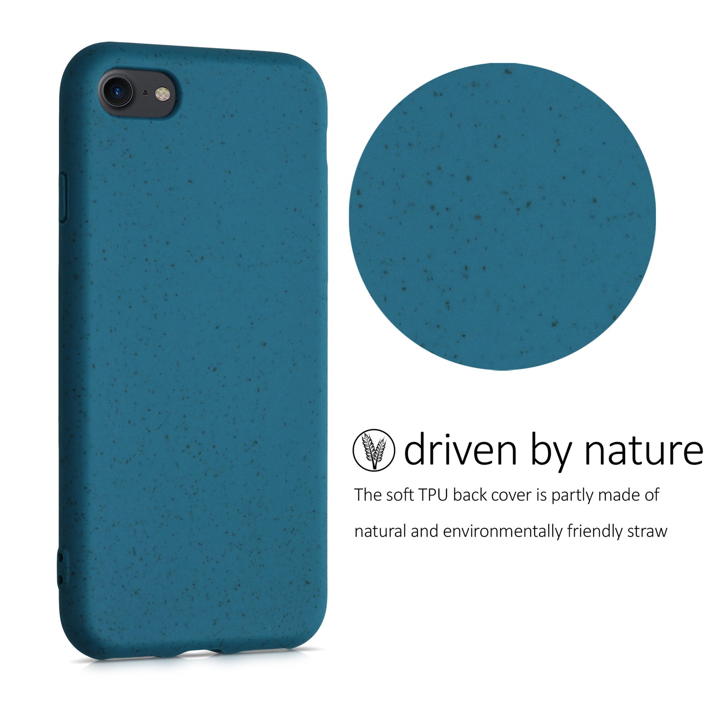 Phone Case for Apple iPhone SE (2022) / iPhone SE (2020) / iPhone 8 / iPhone 7 Matte Natural Fibre