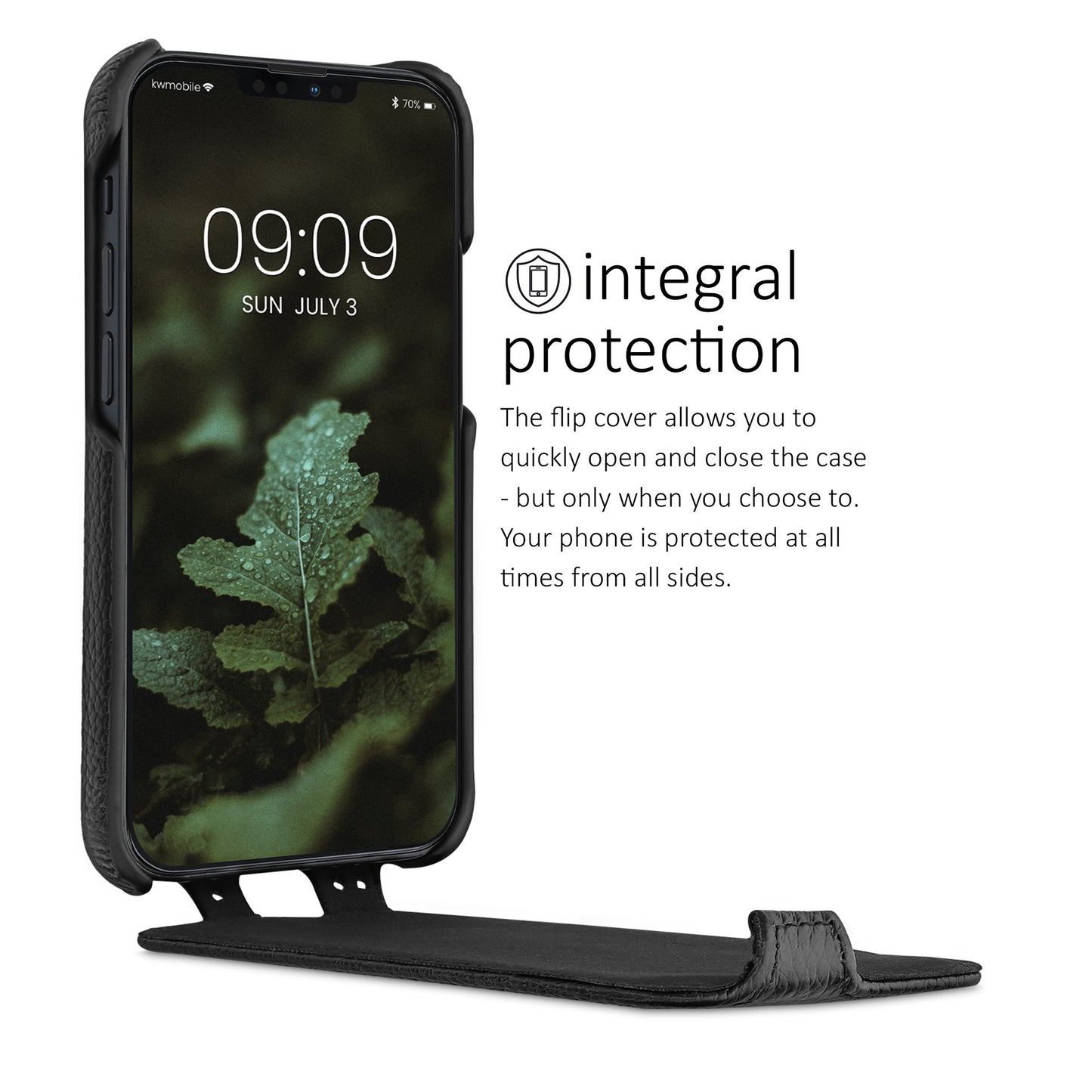 kalibri Flip Case Ultra Slim compatible with Apple iPhone 13 mini