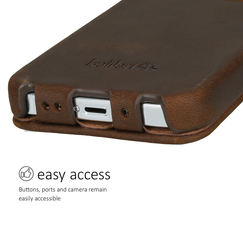 kalibri Flip Case Ultra Slim compatible with Apple iPhone 13 mini