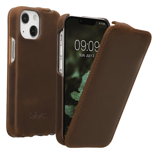 kalibri Flip Case Ultra Slim compatible with Apple iPhone 13 mini