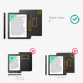 kalibri Tolino Vision 6 Case eBook eReader Protective Cover Case for Tolino Vision 6