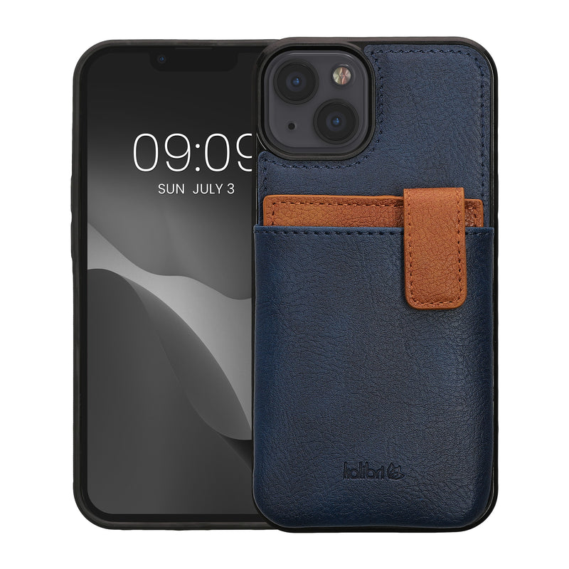 kalibri Case Compatible with Apple iPhone 13 / iPhone 14 - Phone Case Cover - Detachable Card Slot