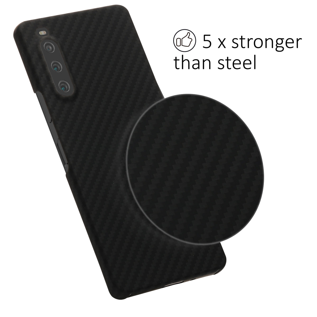 kalibri Protective Case Compatible with Sony Xperia 10 V Phone Cover Case Mobile Phone Case