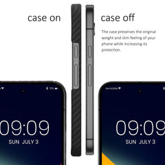 Google Pixel 9a Handyhülle Carbon Schwarz