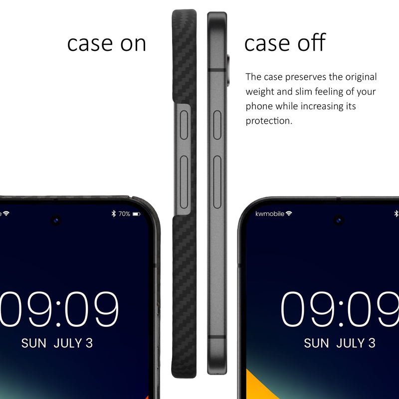kalibri Protective Case compatible with Google Pixel 9a - Phone Cover Case Mobile Phone Case