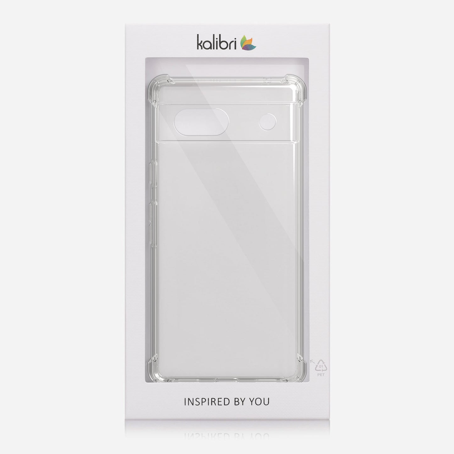 kalibri Case compatible with Google Pixel 7a - Phone Cover with 2x Glass Screen Protector - Phone Case