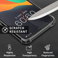 kalibri Case compatible with Google Pixel 8a - Phone Case with 2x Glass Screen Protector - Cover Phone Case