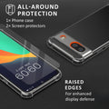 kalibri Case compatible with Google Pixel 8a - Phone Case with 2x Glass Screen Protector - Cover Phone Case
