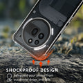 kalibri Case compatible with Nothing Phone 3a Pro - Phone Cover with 2x Glass Screen Protector - Phone Case