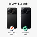 kalibri Case compatible with Xiaomi Poco F7 Pro - Phone Cover with 2x Glass Screen Protector - Protective Case