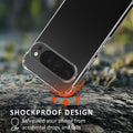 kalibri Case Compatible with Google Pixel 10 / Pixel 10 Pro - Phone Cover with 2x Glass Screen Protectors - Phone Case