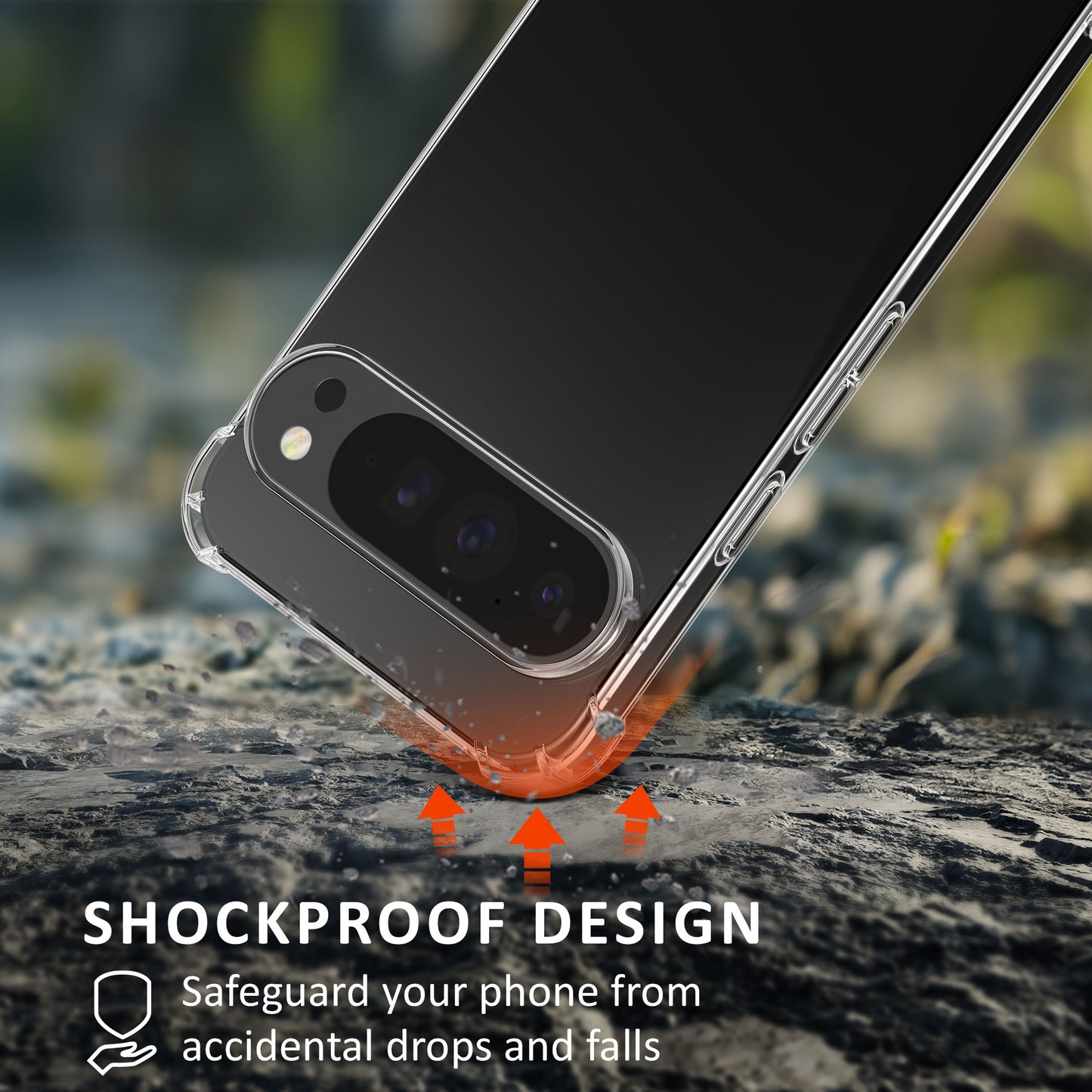 kalibri Case compatible with Google Pixel 10 Pro XL Case - Phone Cover with 2x Screen Protector - Cover Phone Case