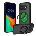 kalibri Protective Case with Ring Holder Compatible with Google Pixel 9a Case - Kickstand 360° Ring Hard Case Compatible with MagSafe
