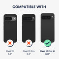 kalibri Protective Case with Ring Holder Compatible with Google Pixel 10 Pro XL Case - Kickstand 360° Ring Hardcase Compatible with MagSafe