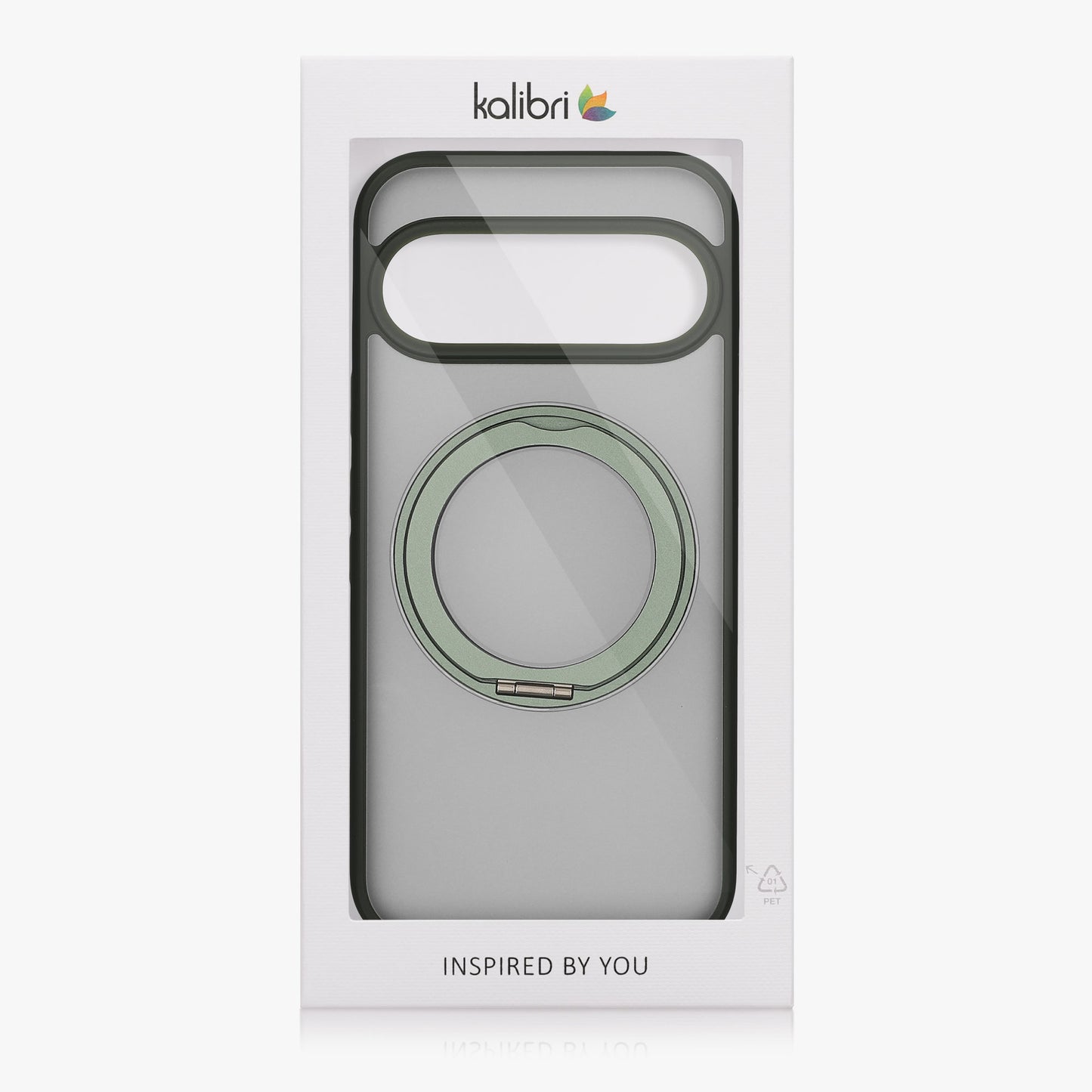 kalibri Protective Case with Ring Holder Compatible with Google Pixel 10 Pro XL Case - Kickstand 360° Ring Hardcase Compatible with MagSafe
