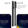 kalibri Schutzhülle kompatibel mit Apple iPhone 17 - Hülle Aramid Schwarz matt