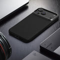 kalibri Schutzhülle kompatibel mit Apple iPhone 17 Pro Max - Hülle Aramid Schwarz matt