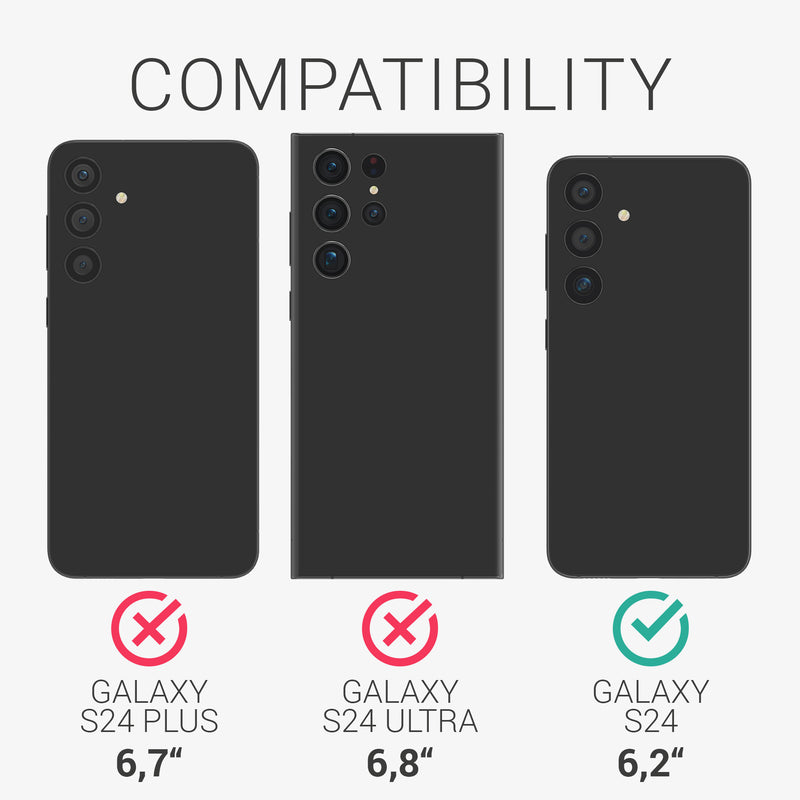 Samsung Galaxy S24 Phone Case Aramid Carbon Look