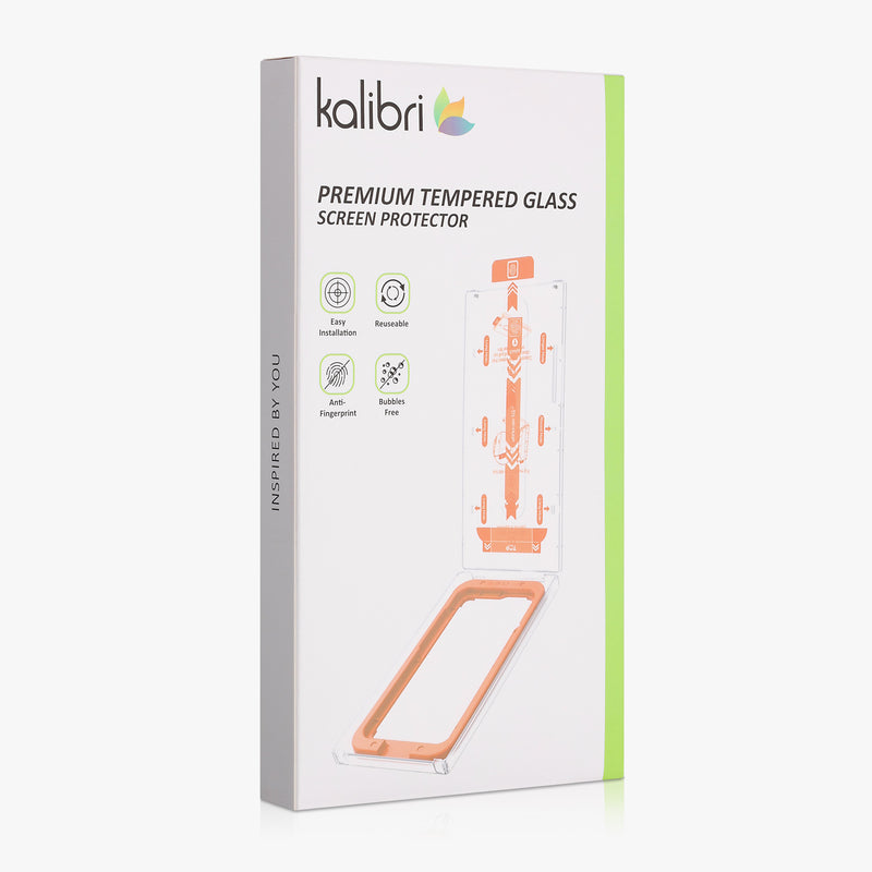 kalibri Panzer Schutz Glas Folie für Samsung Galaxy S24 Plus Glas Schutzfolie Set Full Display Screen Protector Handy Schutzglas kratzfest mit Installationshilfe