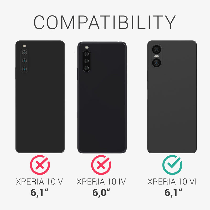 kalibri Protective Case compatible with Sony Xperia 10 VI - Phone Cover Case