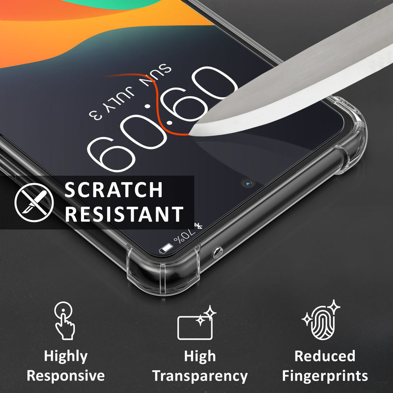kalibri Case Compatible with Samsung Galaxy A53 5G - Phone Cover with 2x Glass Screen Protectors - Back Cover