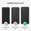 kalibri Case compatible with Samsung Galaxy A54 5G - Phone Cover with 2x Glass Screen Protectors - Cover Phone Case