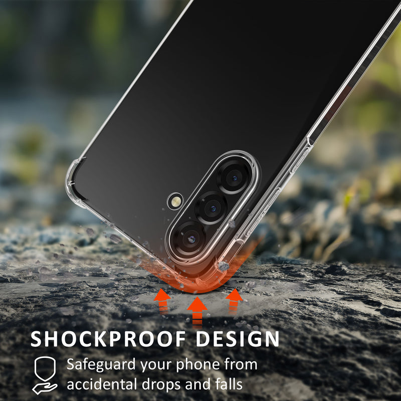 kalibri Case Compatible with Samsung Galaxy A56 5G - Phone Cover with 2x Glass Screen Protector - Phone Case
