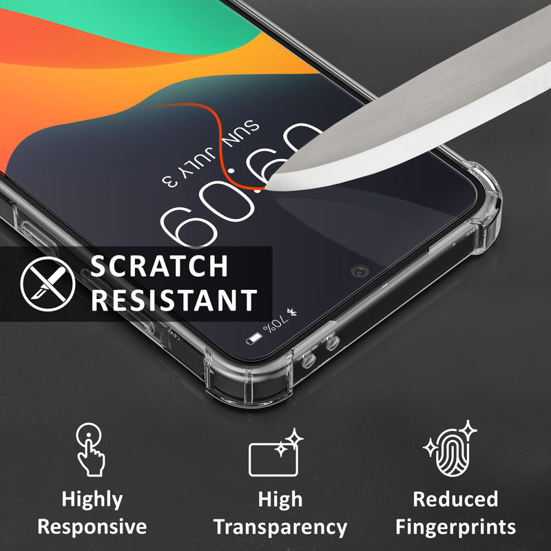 kalibri Case Compatible with Samsung Galaxy A56 5G - Phone Cover with 2x Glass Screen Protector - Phone Case