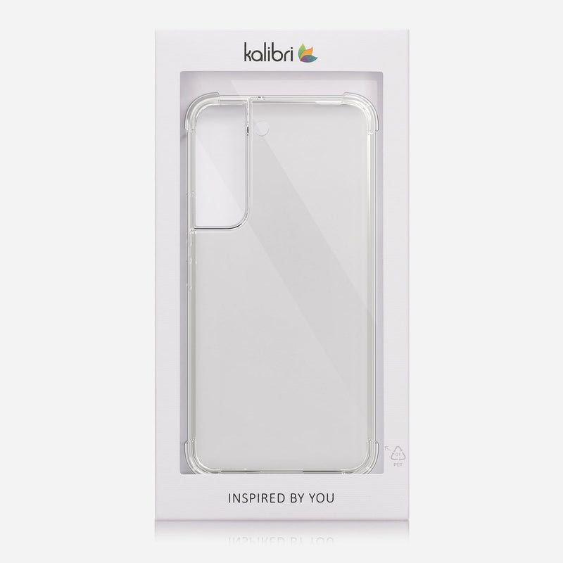 kalibri Case compatible with Samsung Galaxy S22 - Phone Cover with 2x Glass Screen Protector - Phone Case