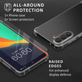 kalibri Case Compatible with Samsung Galaxy S23 - Phone Cover with 2x Glass Screen Protector - Mobile Phone Case