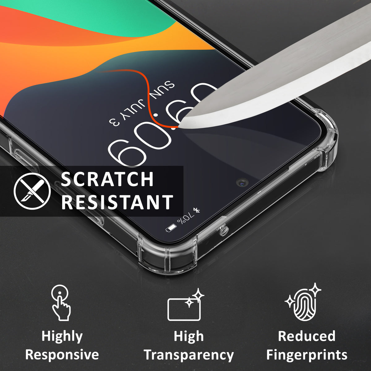 kalibri Case Compatible with Samsung Galaxy S23 - Phone Cover with 2x Glass Screen Protector - Mobile Phone Case