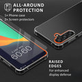 kalibri Case Compatible with Samsung Galaxy S25 - Phone Cover with 2x Glass Screen Protector - Mobile Phone Case