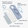 iPhone 13 / iPhone 14 MagSafe Phone Case with Finger Holder