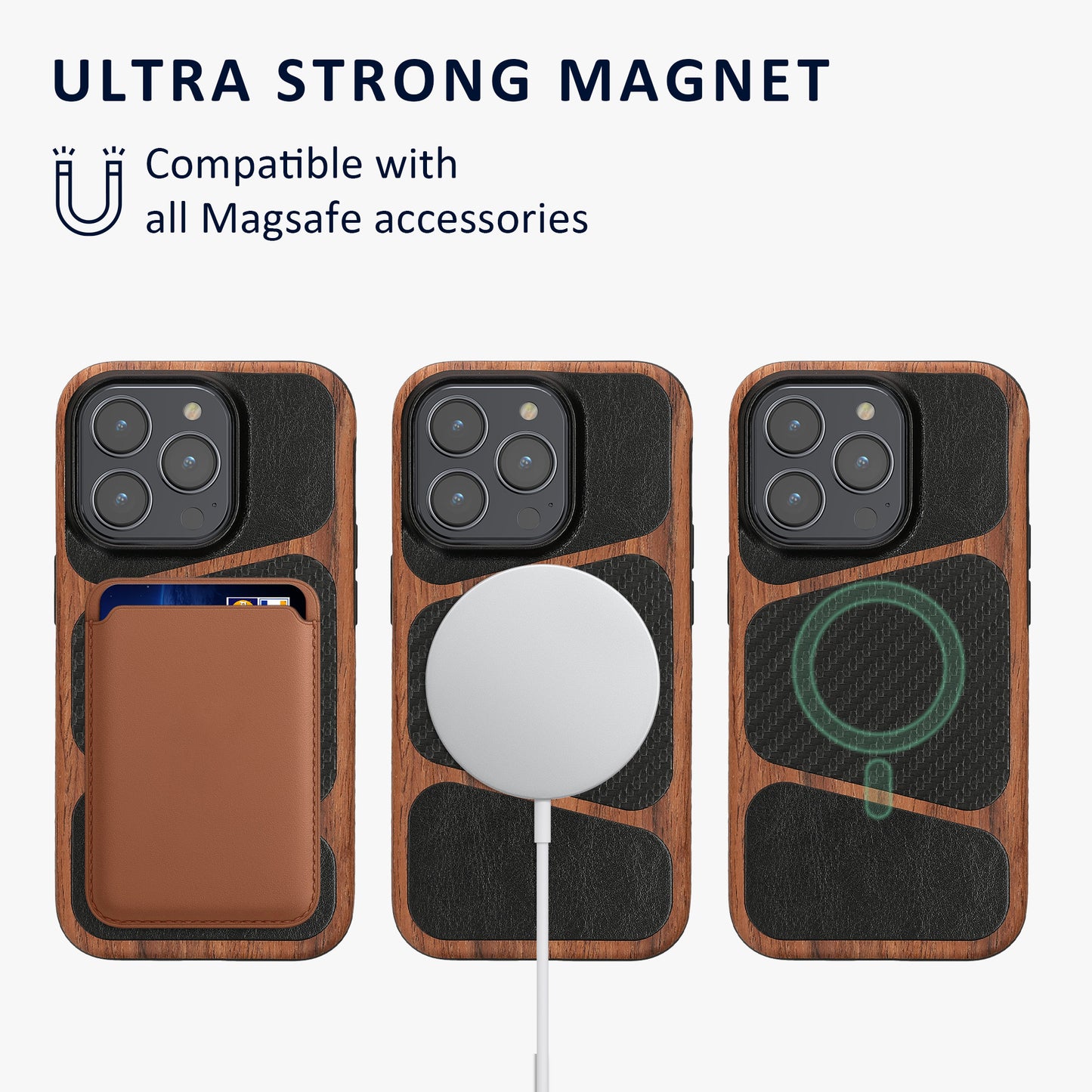 kalibri Case compatible with Apple iPhone 14 Pro Mobile Phone Cover compatible with MagSafe Accessories