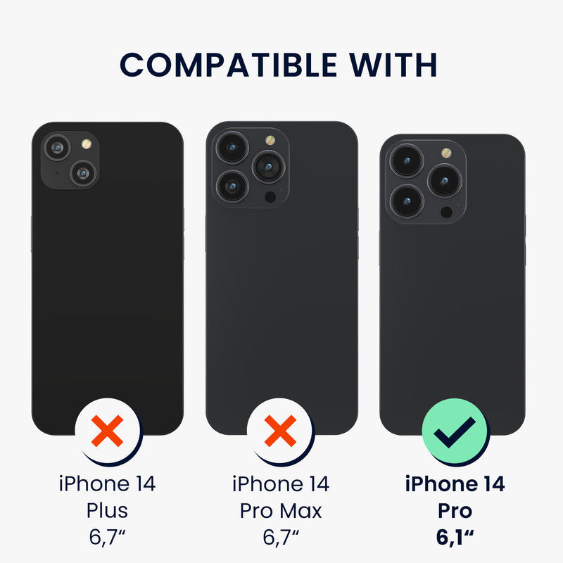 kalibri Case compatible with Apple iPhone 14 Pro Mobile Phone Cover compatible with MagSafe Accessories