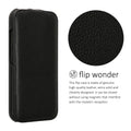 kalibri Ultra Slim Flip Case compatible with Apple iPhone 16 Cover Protective Case Pouch