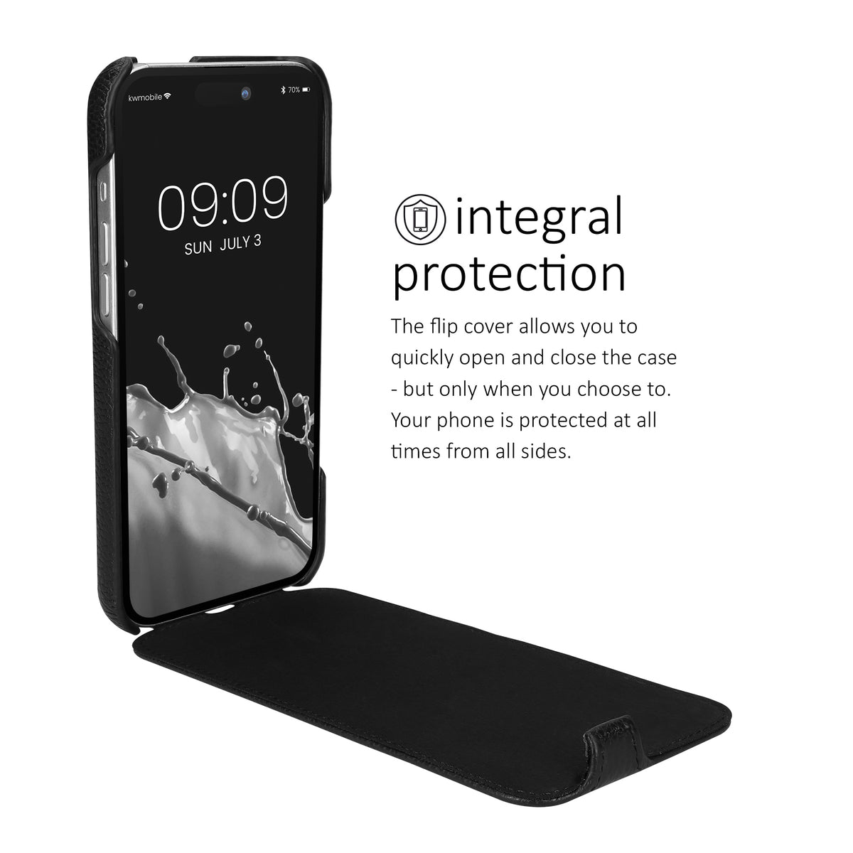 kalibri Flip Case Ultra Slim Compatible with Apple iPhone 16 Pro Max