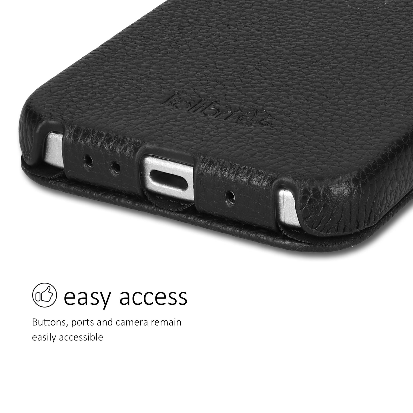 kalibri Flip Case Ultra Slim Compatible with Apple iPhone 16 Pro Max