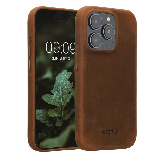 kalibri Protective Case compatible with Apple iPhone 15 Pro Hardcover Phone Cover Case