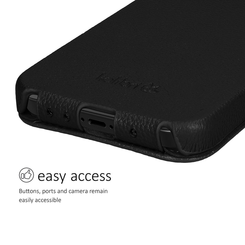 kalibri Flip Case Ultra Slim compatible with Apple iPhone 17e / iPhone 16e