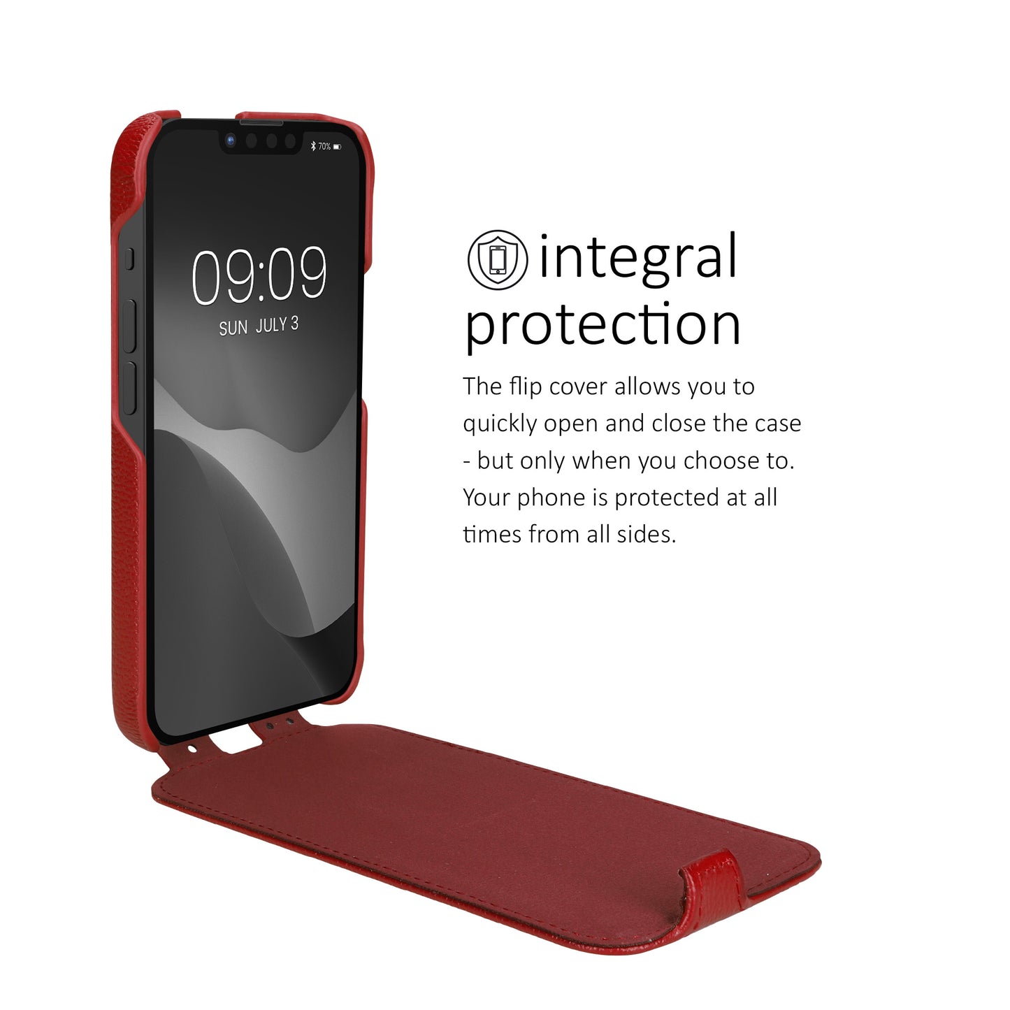 kalibri Flip Case Ultra Slim compatible with Apple iPhone 17e / iPhone 16e