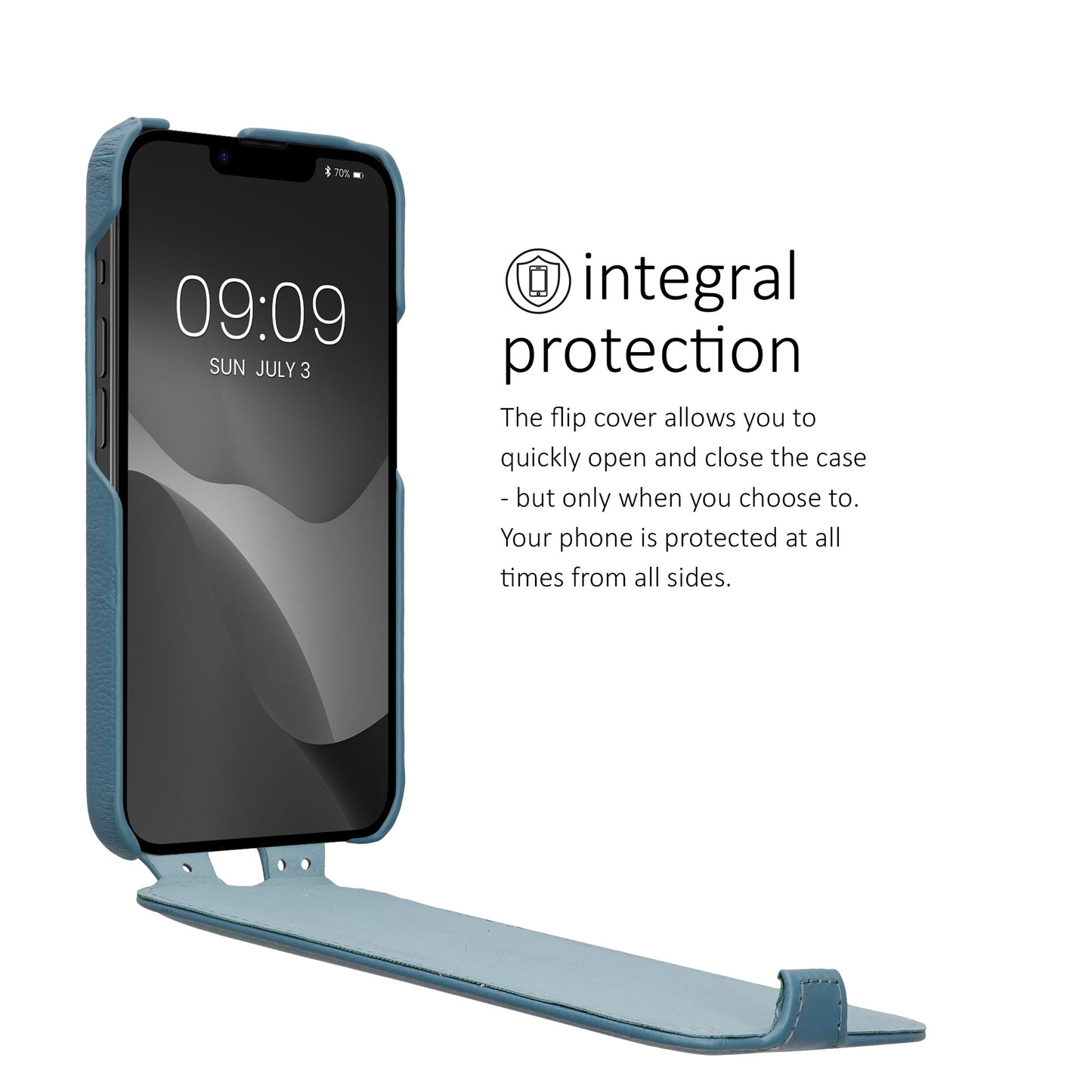 kalibri Flip Case Ultra Slim compatible with Apple iPhone 17e / iPhone 16e