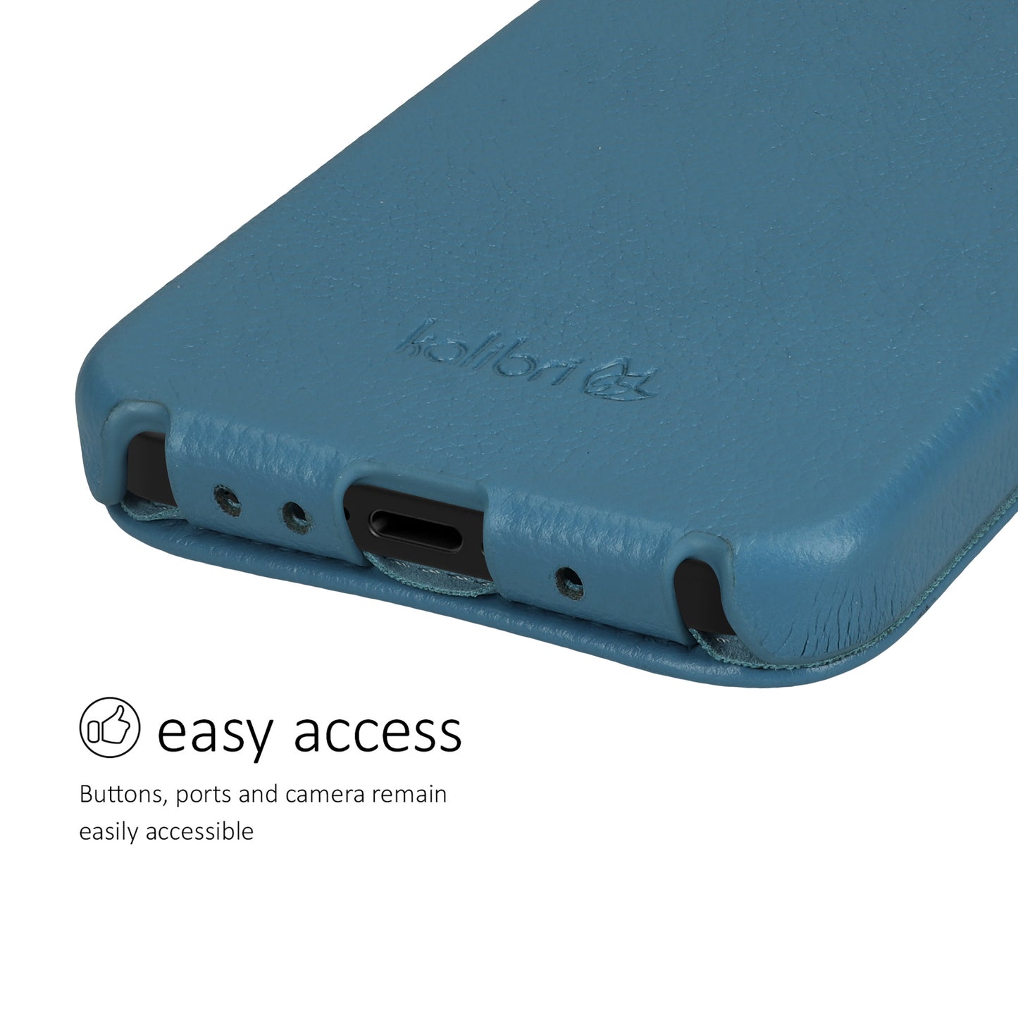 kalibri Flip Case Ultra Slim compatible with Apple iPhone 17e / iPhone 16e