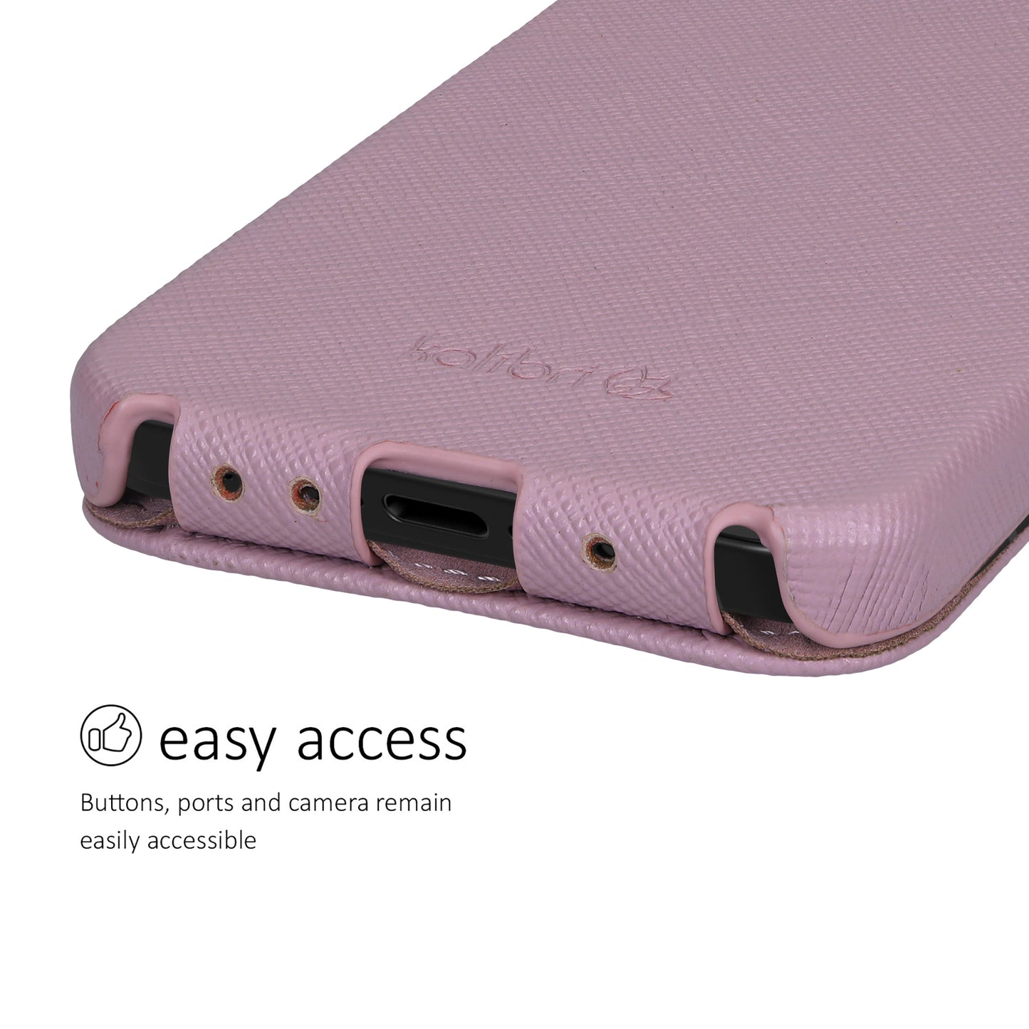 kalibri Flip Case Ultra Slim compatible with Apple iPhone 17e / iPhone 16e