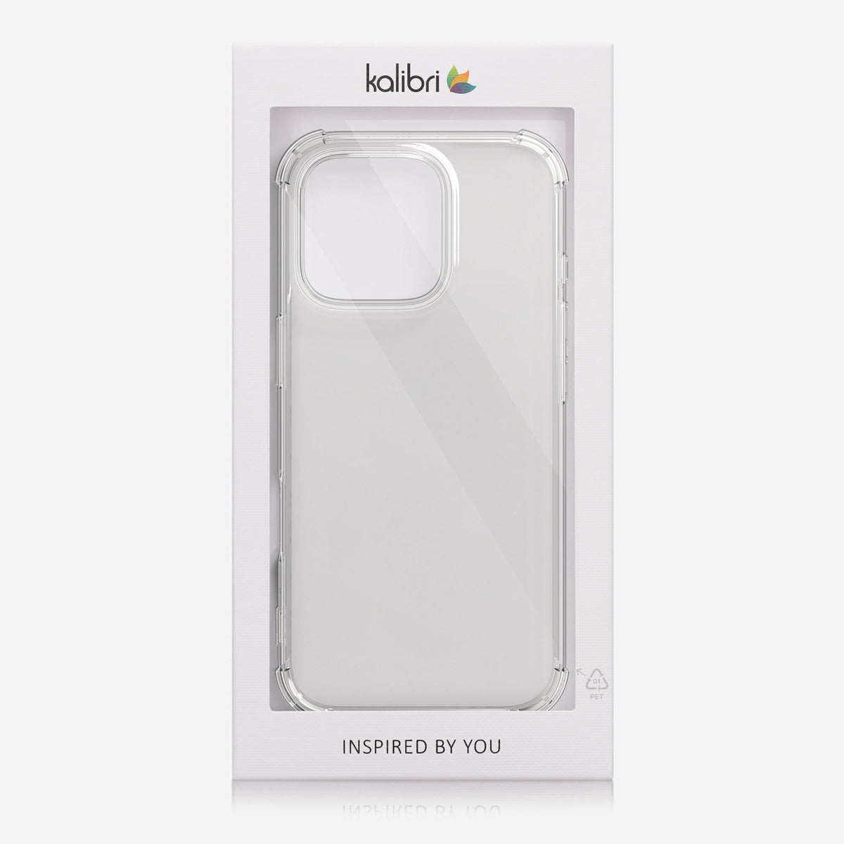 kalibri Case compatible with Apple iPhone 16 Pro - Phone Case with 2x Glass Screen Protector - Cover Phone Case