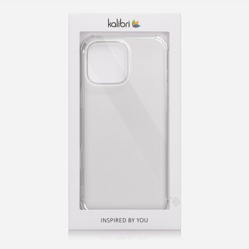 kalibri Case Compatible with Apple iPhone 16 Pro Max - Phone Case with 2x Glass Screen Protector - Cover Phone Case