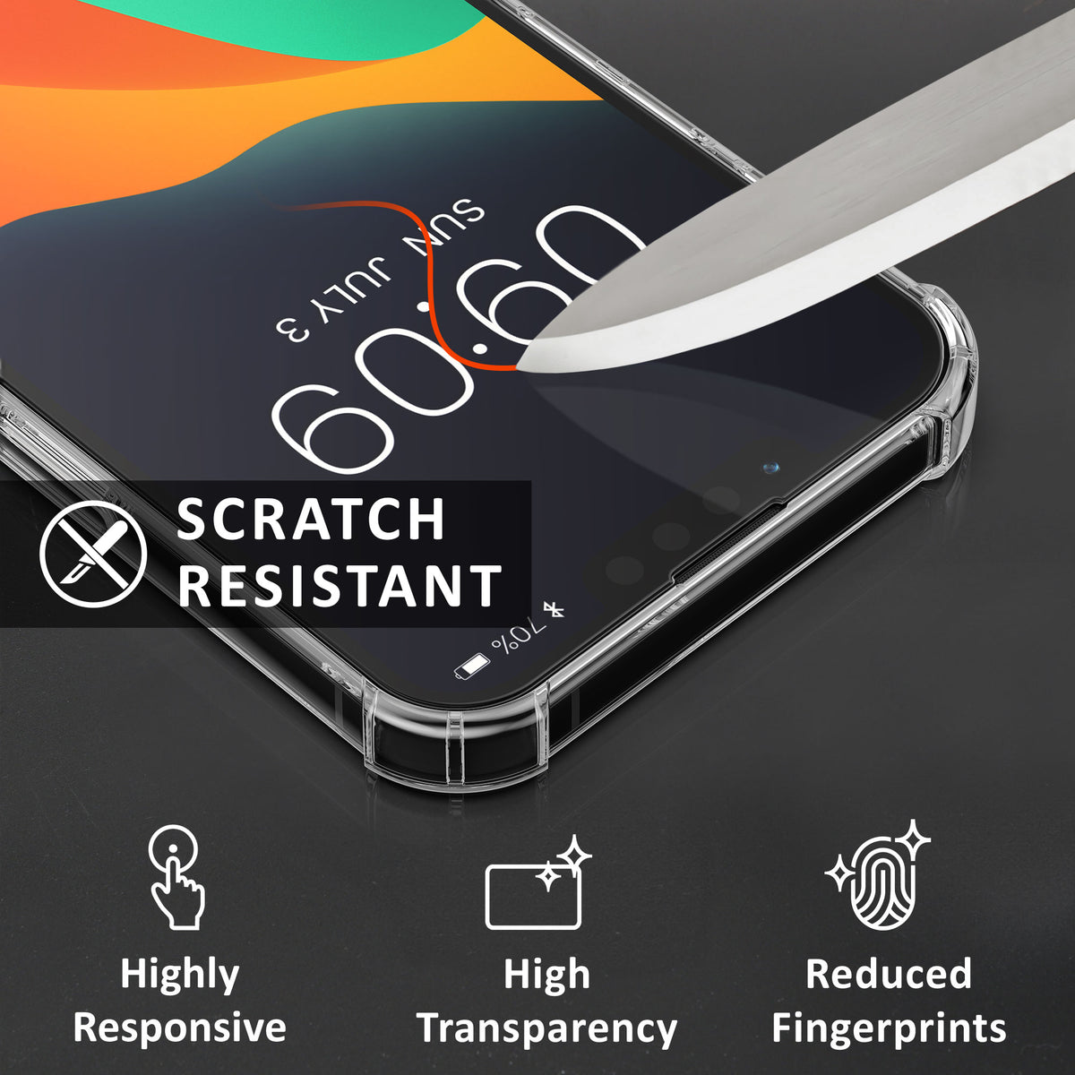 kalibri Case compatible with Apple iPhone 17e / iPhone 16e - Mobile Phone Case with 2x Screen Protector - Cover
