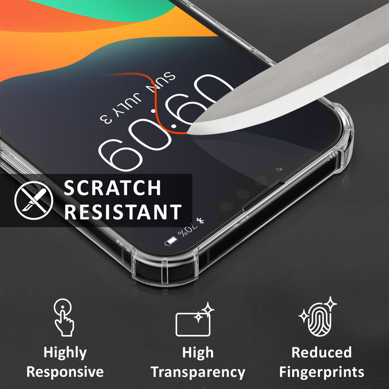 kalibri Case compatible with Apple iPhone 17e / iPhone 16e - Mobile Phone Case with 2x Screen Protector - Cover