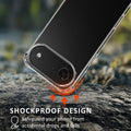 kalibri Case Compatible with Apple iPhone Air Case - Phone Cover with 2x Glass Screen Protector - Mobile Phone Case