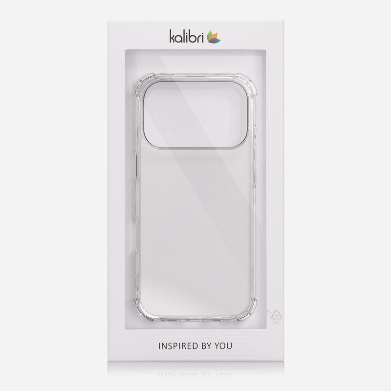 kalibri Case Compatible with Apple iPhone 17 Pro - Phone Cover with 2x Glass Screen Protector - Protective Case